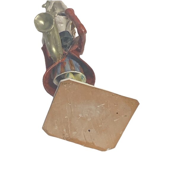 Vintage Handmade Clown Playing A Saxophone OOAK - Picture 6 of 6